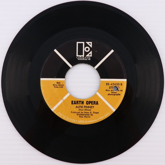 Earth Opera, Home To You/Alfie Finney 1969 Psyche 45 rpm Single Record EK-45650 - Picture 6 of 8